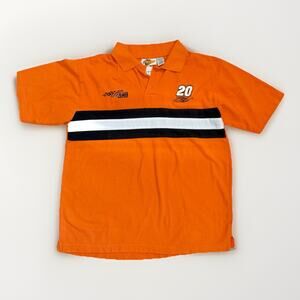 Tony Stewart Polo Shirt Home Depot Racing Orange Joe Gibbs Mens Sz Large NWOT